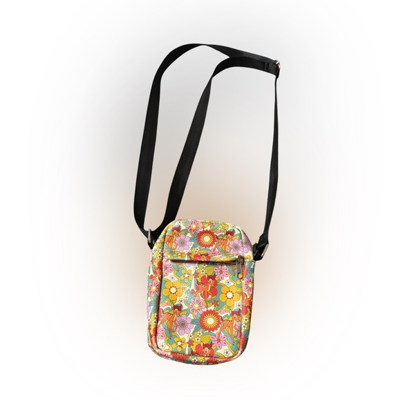 Buckle-Down Disney Bambi Retro Floral Crossbody Bag – 8”x6” - Picture 2 of 7